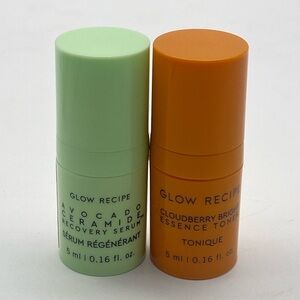 Glow Recipe Bundle - Cloudberry Serum + Avocado Green Toner